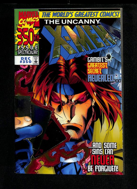 Uncanny X-Men #350 Prism Foil! Gambit!