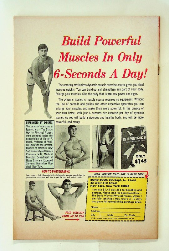 Space Adventures #3 (Sep 1968, Charlton) - Good/Very Good