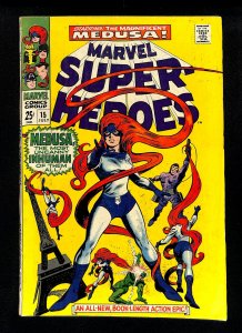 Marvel Super-Heroes #15 1st Solo Medusa!