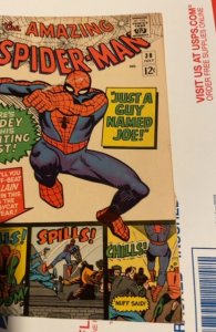 The Amazing Spider-Man #38 (1966) Just a guy named Joe see description