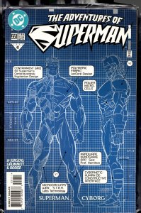 Adventures of Superman #551 (1997) Superman