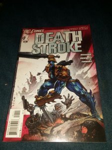 Deathstroke #1 VF DC New 52 Higgins Bennett Batman The Terminator Arkham tv show