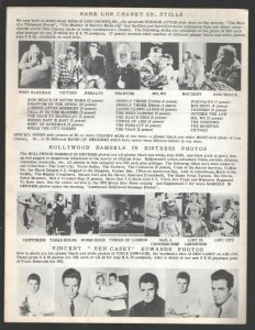 Movie Star News Mail Order Sales Catalog Supplement #L 1960's-Irving Klaw-8 x... 