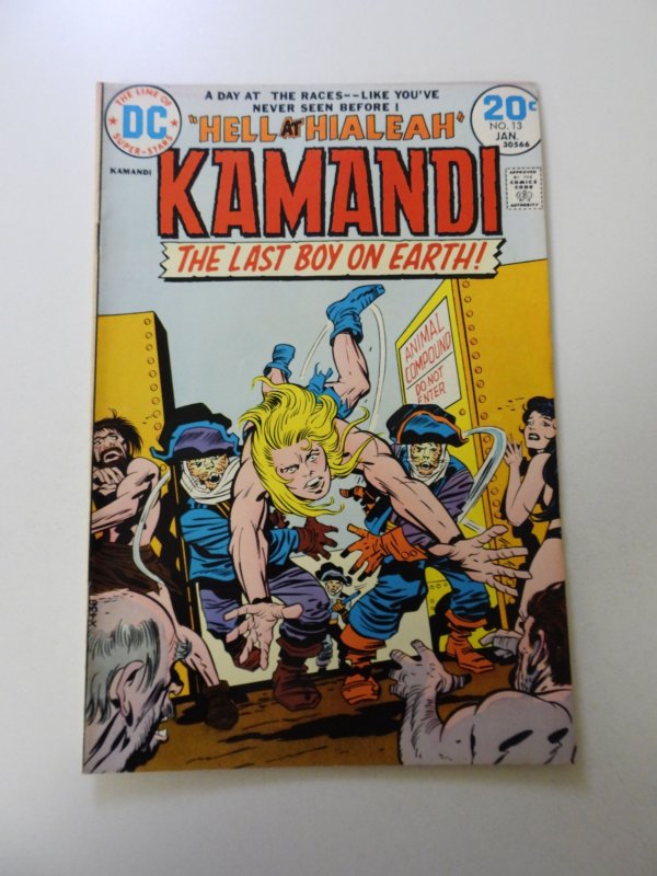 Kamandi, The Last Boy on Earth #13 (1974) VF- condition