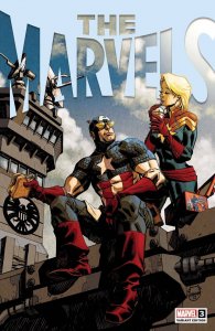 Marvels #3 1:25 Johnson Variant Marvel Comics 2021 EB104