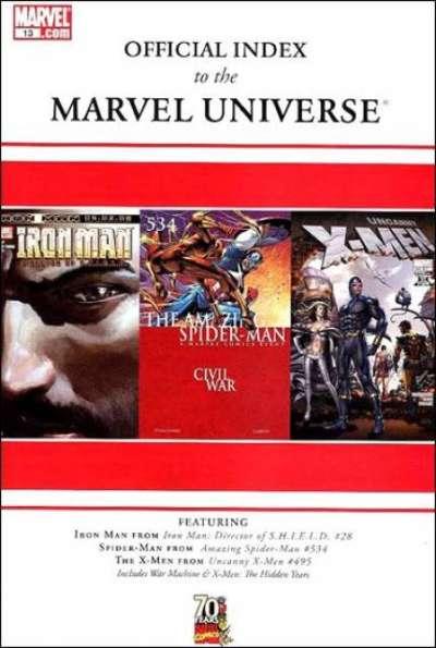 Official Index to the Marvel Universe #13, NM (Stock photo)