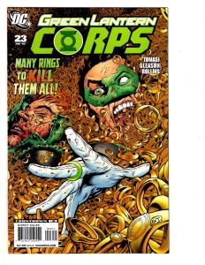 6 Green Lantern Corps DC Comic Books # 20 21 22 23 24 25 Mongul Kyle Rayner MS7