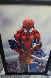 large spiderman print