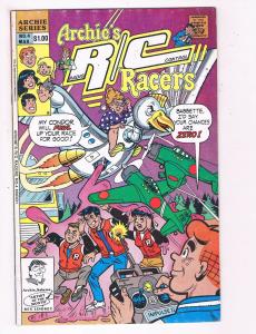 Archie's RC Racers #4 VG/FN Archie Series Comic Book DE5