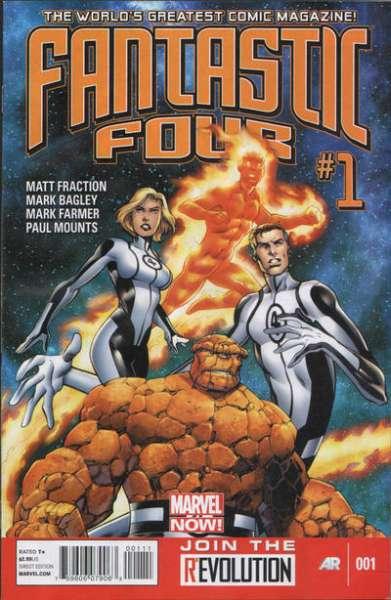 Fantastic Four (2013 series) #1, NM + (Stock photo)