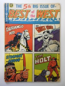 Best of the West #5 GD+ Condition see description