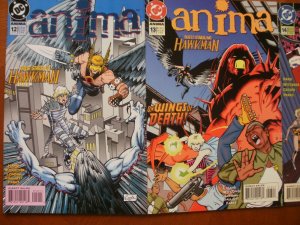 16 Near-Mint DC ANIMA #0 1 2 3 4 5 6 7 8 9 10 11 12 13 14 15 (1994) COMPLETE SET