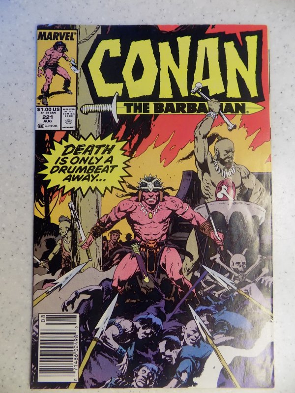 CONAN THE BARBARIAN # 221