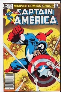 Captain America #275 (1982) Captain America [Key Issue]