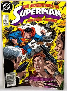The Adventures of Superman #428 Newsstand (DC 1987)