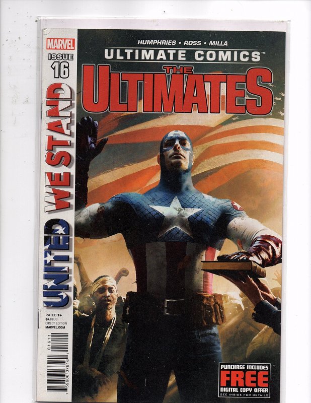 Marvel Comics The Ultimates #16 Captain America - President Steve Rogers