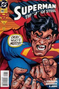 SUPERMAN: MAN OF STEEL (1991 DC) #46 CVR A JON BOGDANOVE