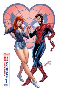 (2024) ULTIMATE SPIDER-MAN #1 J SCOTT CAMPBELL Variant Cover