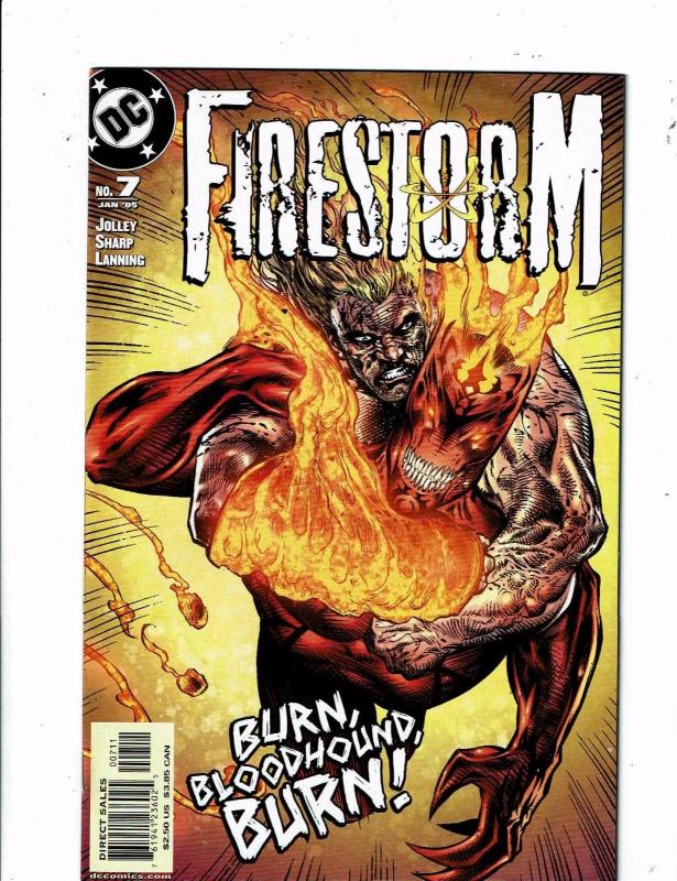 Lot of 5 Firestorm DC Comic Books #6 7 8 9 10 BH45