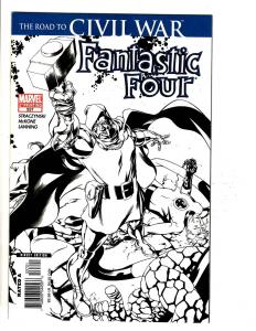 Lot Of 7 Fantastic Four Marvel Comic Books # 537 538 539 2 31 ANN 2000 415 JD5 
