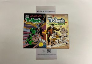 2 Apple Comics Trolllords Books #1 2 44 JW3