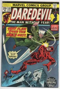 DAREDEVIL #116 VF+ Black Widow, Murdock, Owl, 1964 1974, more Marvel in store