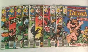 TARZAN(Marvel) #1-11, 13-17, 19-23 Fine to VF condition