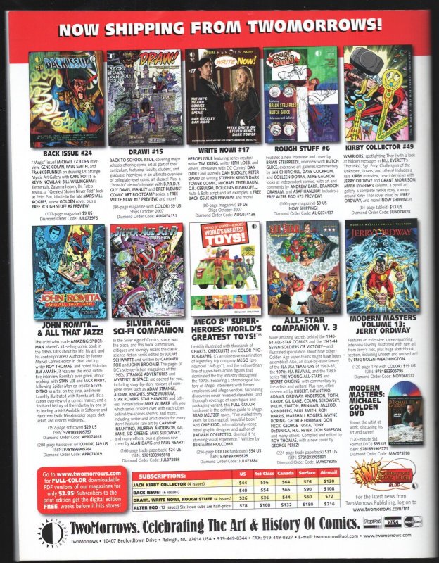 Alter Ego #73-2007-Doctor Strange-Frank Brunner-Jerry Ordway-Charles Biro&nb