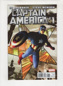 Captain America #1 Ed Brubaker >>> $4.99 UNLIMITED SHIPPING!!!