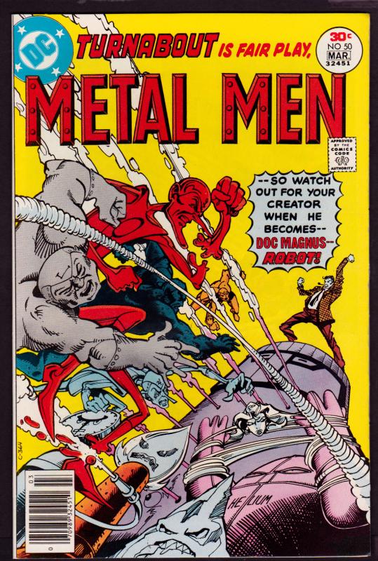 Metal Men #50 (DC, 1963)   9.0 VF-NM