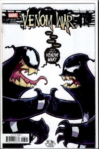 Venom War #3 Young Cover (2024) Venom