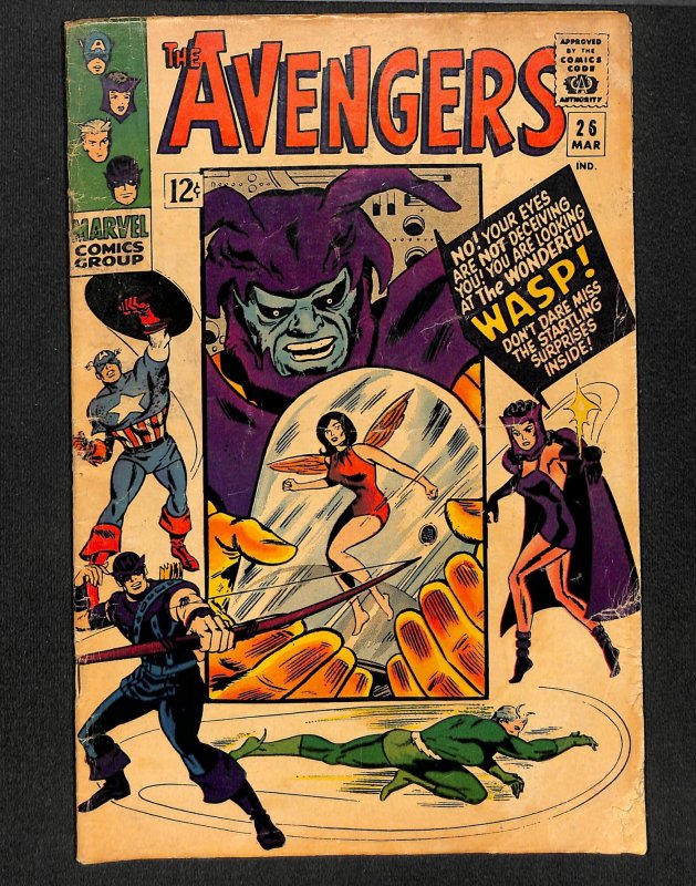 Avengers #26  Marvel Comics Thor Captain America