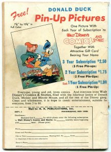 Walt Disney's Comics and Stories #56 1945- Sherlock Holmes swipe cover