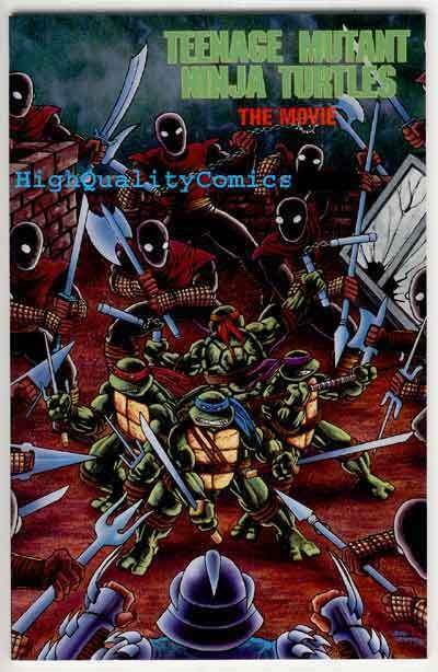 TEENAGE MUTANT NINJA TURTLES The Movie #1, NM, Kevin Eastman, TMNT