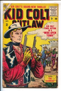 Kid Colt Outlaw #52 1955-Marvel-Joe Maneely cover-Jack Keller, Gene Colon & Doug