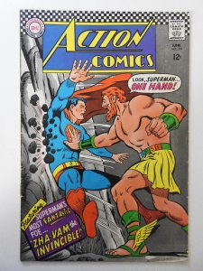 Action Comics #351 (1967) VG Condition moisture stain