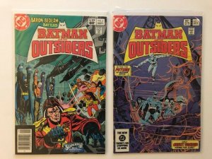 LOT of 5-DC- BATMAN AND THE OUTSIDERS #2-5 1983 & #7 1984 F/VF (A131)