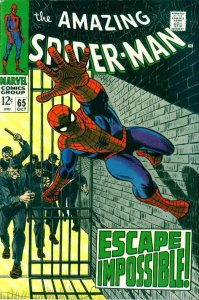 Amazing Spider-Man, The #65 VG ; Marvel | low grade comic October 1968 Jail Cove