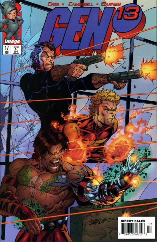 Gen13 #17 VF/NM; Image | save on shipping - details inside