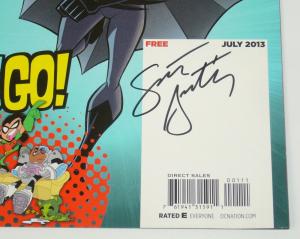 DC Nation Free Comic Book Day Super Sampler FCBD 2013 signed by Scott Beatty 