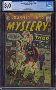 JOURNEY INTO MYSTERY #84 CGC 3.0 2ND THOR 1ST JANE FOSTER 