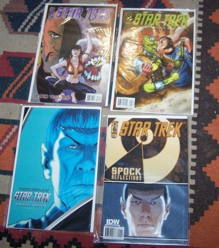 Star Trek: Spock: Reflections #1 + KLINGONS  3+MISSIONS END 4+ COUNTDOWN 4