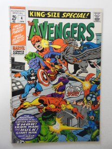 The Avengers Annual #4 (1971) VG+ Condition