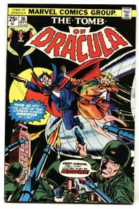 TOMB OF DRACULA #36 comic book-MARVEL-HORROR VF