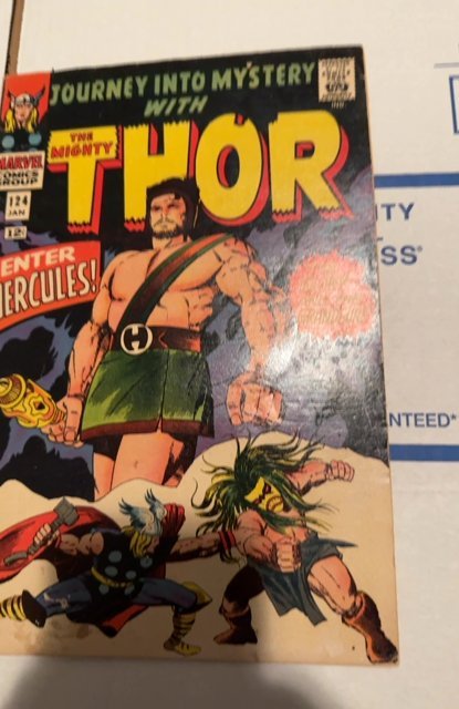 Journey into Mystery #124 (1966)2nd Hercules, Jack Kirby