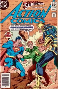 ACTION COMICS Issue 538 — Superman 36 Pages 60 Cent Cover — 1982 DC Universe G+