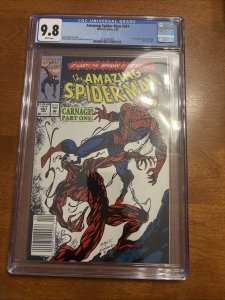 Amazing Spider-Man (1992) # 361 (CGC 9.8 WP) Newsstand Edition