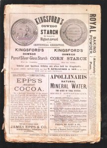 Scribner's Monthly 5/1878-archery feature bow & arrow accuracy vs rifle-NY Po...