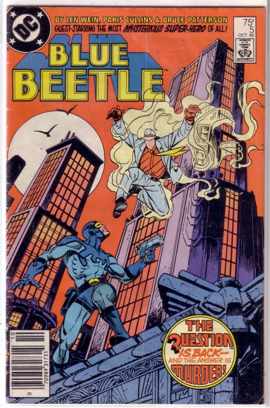 Blue Beetle   (DC vol. 1)   # 5 GD Wein/Cullins, Question