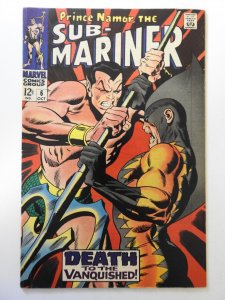 Sub-Mariner #6 (1968) FN Condition!